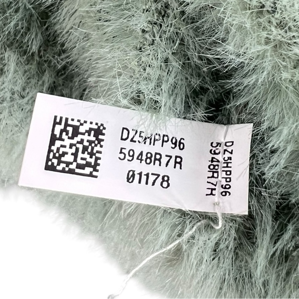 Aerie Women’s Ultra-Soft Fuzzy Cropped Cardigan In Garden Green Size Small - Picture 4 of 8